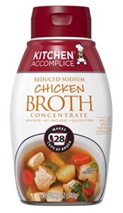 kitchen accomplice reduced sodium chicken broth concentrate, 12 ounce