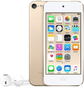 apple ipod touch 64gb wifi mp3 player 6th generation - gold (renewed)