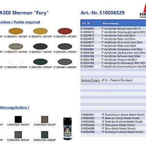 Italeri 6529S - 1: 35 m4 a3e8 Sherman, Fury, Shield