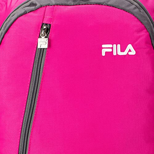 FILA Duel Tablet and Laptop Backpack, Pink, One Size