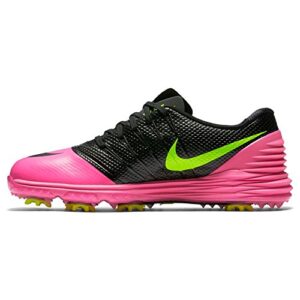 nike new womens golf shoe lunar control 4 7 pink/black