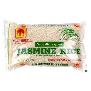 asian best jasmine rice, 5 pound (1)