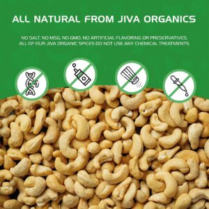 Jiva Organics Raw Organic Cashews (Whole) 2 Pound Bag