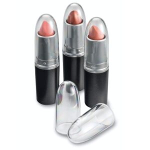 byalegory clear lipstick caps for mac - replaces original cap to see your favorite lipstick color easily (12 count)