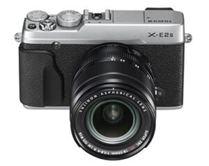 fujifilm x-e2s mirrorless camera w/xf18-55 lens kit (silver)