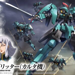 Bandai Hobby HG IBO 1/144 Carta's Graze Ritter Gundam Iron-Blooded Orphans Action Figure