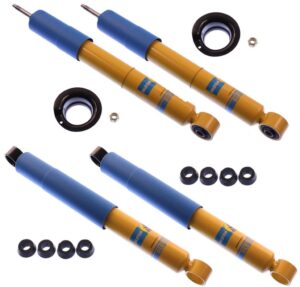 new bilstein front & rear shocks for 98-04 toyota tacoma prerunner & 95-04 tacoma 4wd base sr5 dlx limited, 4600 series 46mm shock absorbers, 1995 1996 1997 1998 1999 2000 2001 2002 2003 2004