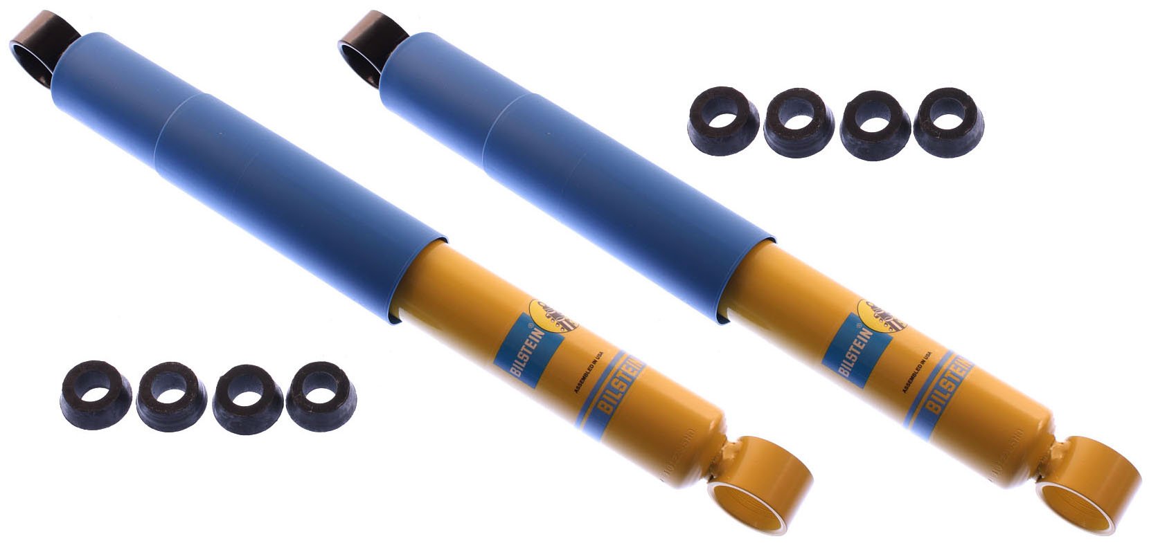NEW BILSTEIN FRONT & REAR SHOCKS FOR 98-04 TOYOTA TACOMA PRERUNNER & 95-04 TACOMA 4WD BASE SR5 DLX LIMITED, 4600 SERIES 46MM SHOCK ABSORBERS, 1995 1996 1997 1998 1999 2000 2001 2002 2003 2004