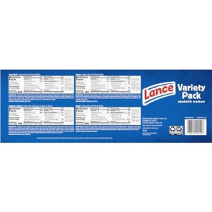 Lance Sandwich Crackers Variety Pack, 36 Ct (Pack of 36)