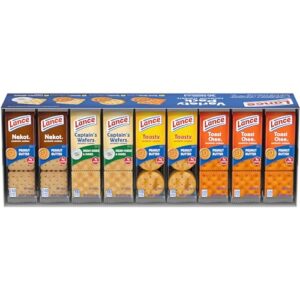 lance sandwich crackers variety pack, 36 ct (pack of 36)