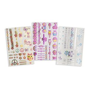 Melissa & Doug Temporary Tattoos - Metallic