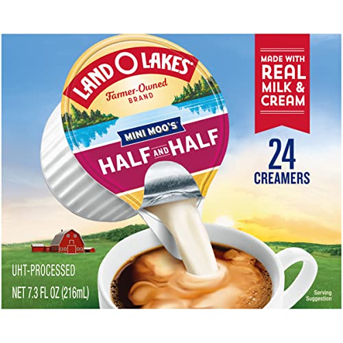 Land O' Lakes Half and Half UHT-Processed Creamer, 24 Count