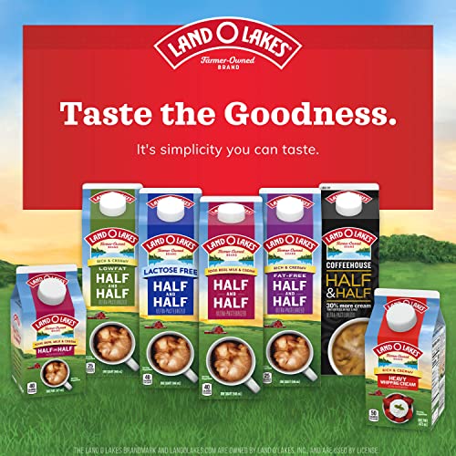 Land O' Lakes Half and Half UHT-Processed Creamer, 24 Count