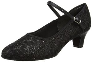 so danca bl502 low heeled closed toe ballroom shoe (medium 8.0l)