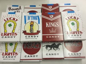 12 packs candy cigarettes