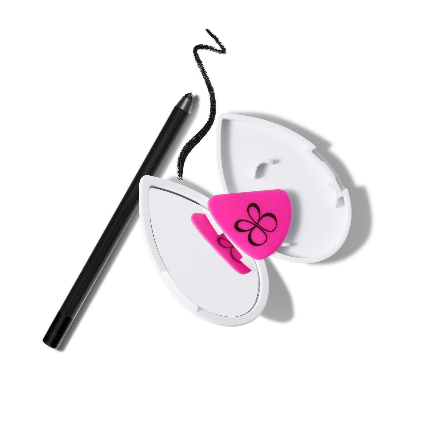 beautyblender liner.designer Eyeliner & Eye Pencil Tool with Magnifying Mirror & Suction Cup