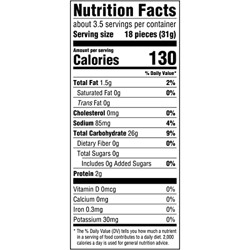 Good Thins Simply Salt Rice Snacks Gluten Free Crackers, 3.5 Ounce (Pack of 12)