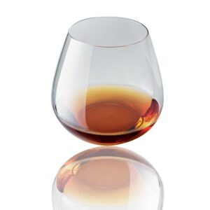 ZWILLING J.A. HENCKELS 6 Piece Predicat Whisky/Stemless Glass Set, 20.4 oz, Red