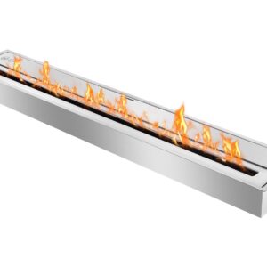 40 Inch Indoor Fireplace Insert - Ventless Ethanol Burner - EHB4000