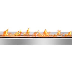 40 Inch Indoor Fireplace Insert - Ventless Ethanol Burner - EHB4000