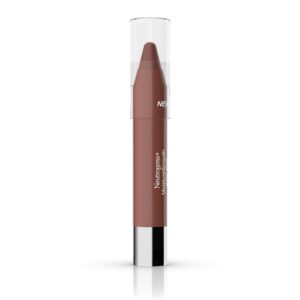 Neutrogena MoistureSmooth Color Stick for Lips, Moisturizing and Conditioning Lipstick with a Balm-Like Formula, Nourishing Shea Butter and Fruit Extracts, 90 Classic Nude,.011 oz