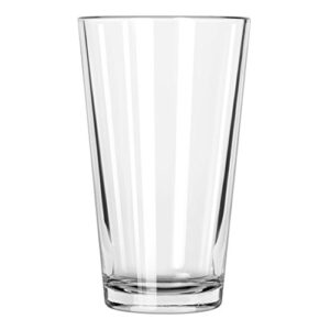 libbey pint glass with duratuff rim (1639ht), 16oz