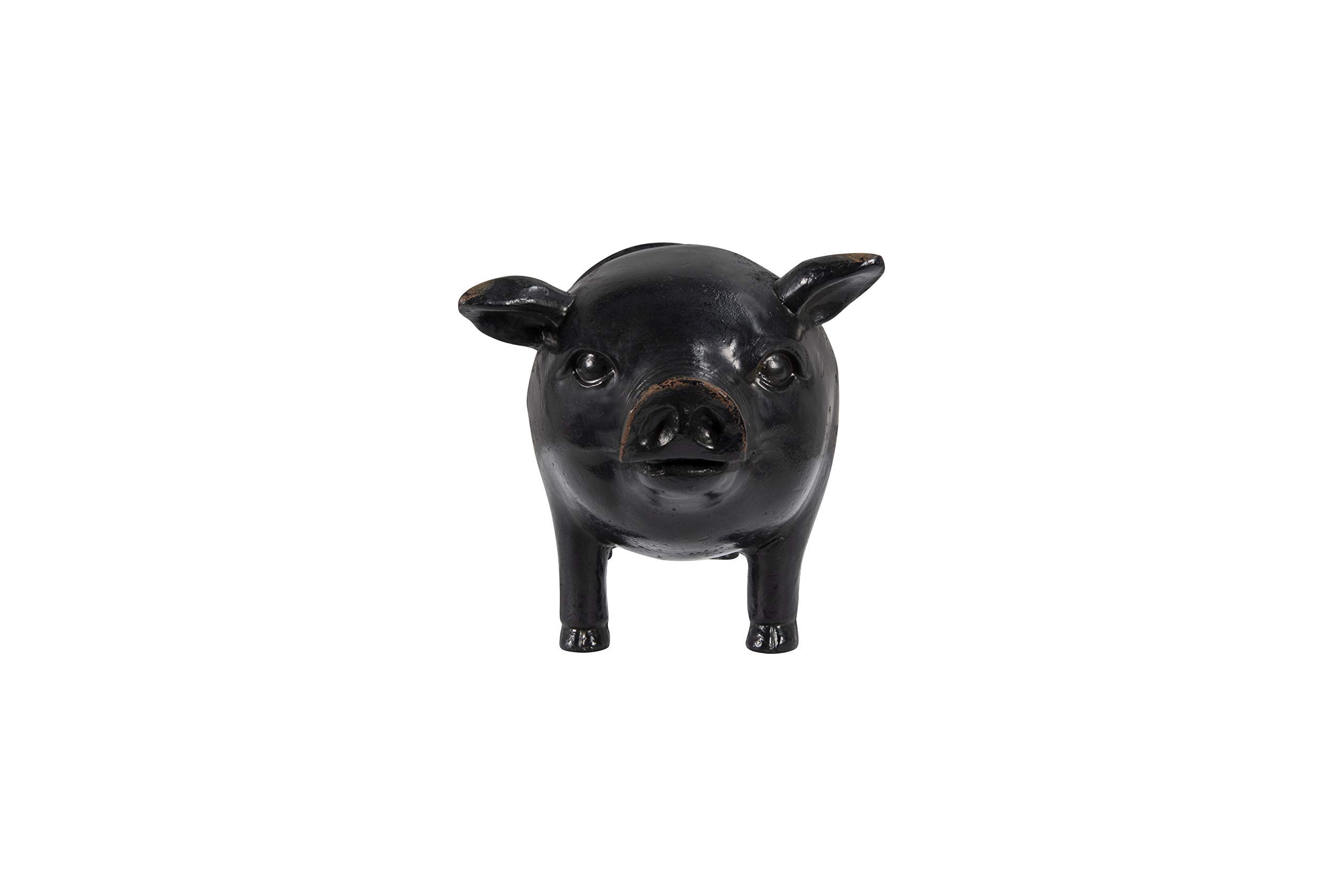 Antiqued Bronze Pig Paper Towel Holder