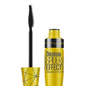 Maybelline New York Volum' Express The Colossal Spider Effect Washable Mascara, Glam Black, 0.33 fl. oz.