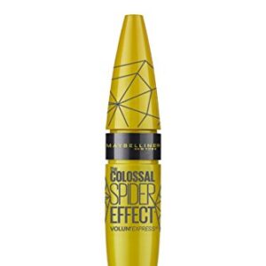 Maybelline New York Volum' Express The Colossal Spider Effect Washable Mascara, Glam Black, 0.33 fl. oz.