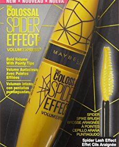 Maybelline New York Volum' Express The Colossal Spider Effect Washable Mascara, Glam Black, 0.33 fl. oz.