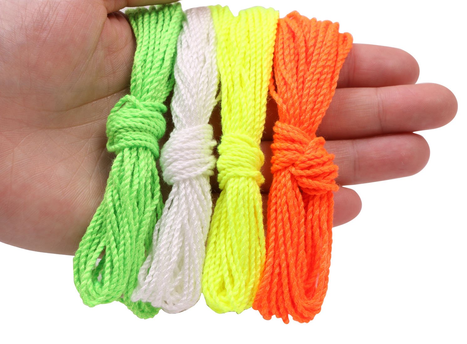 PENTA ANGEL 80 Yoyo String (10 Each - Florescent Lime Green, Yellow, Orange，Blue,Rose,Red,Black and White)