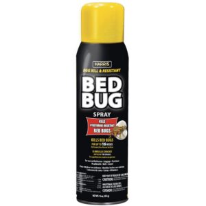 harris toughest bed bug killer, 16oz aerosol spray