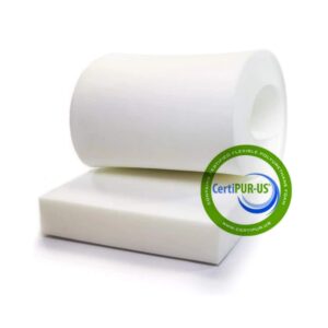 isellfoam high density upholstery foam 6 inches height x 30 inches width x 80 inches length (firm) density 46ild high density upholstery foam cushion certipur-us certified foam, made in usa