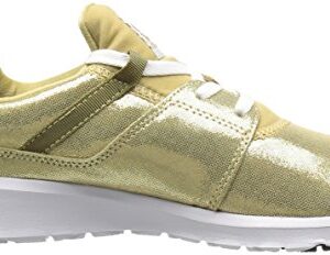 DC Women's Heathrow SE Shoes Skateboarding, Gold, 10.5 M US