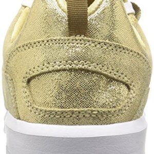 DC Women's Heathrow SE Shoes Skateboarding, Gold, 10.5 M US