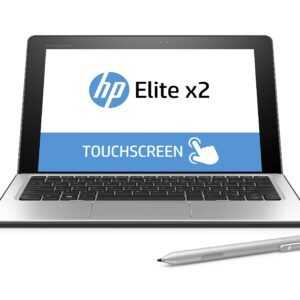 HP Elite x2 Business 1012 W0S24UT#ABA Laptop (Windows 10, Intel Core M7-6Y75, 12" OLED Screen, Storage: 256 GB, RAM: 8 GB) Silver