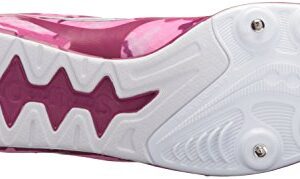 Saucony Women's Vendetta Track Shoe, Pink/White, 10.5 M US