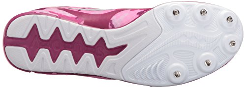 Saucony Women's Vendetta Track Shoe, Pink/White, 10.5 M US