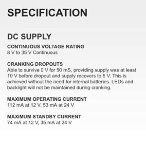 Thunder Parts DSE2548 Original - Made in UK | DSENet Output Expansion Module | DSE2548-01 Displays 8 Individual configurable LED indications