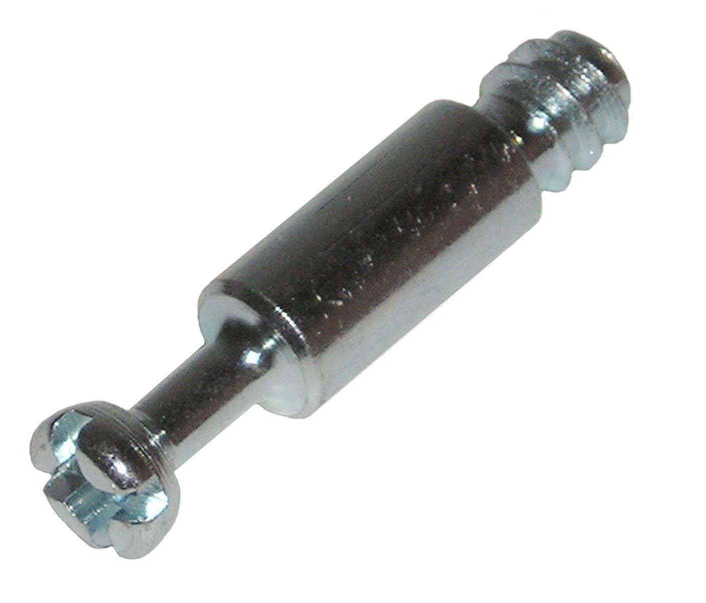 24.5mm (32mm Overall) Dowel Pin Bolt for Cam Lock Disc Furniture Connectors for 5mm Hole