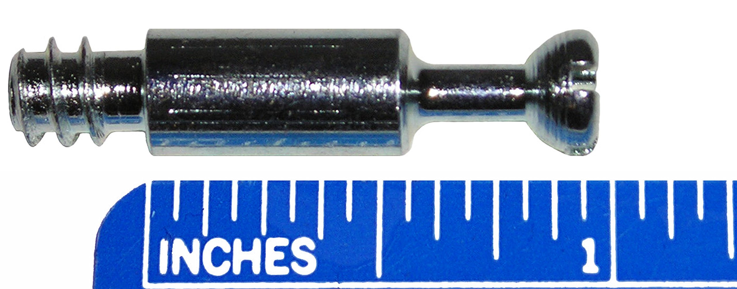 24.5mm (32mm Overall) Dowel Pin Bolt for Cam Lock Disc Furniture Connectors for 5mm Hole