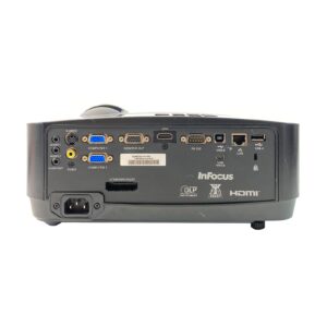 InFocus IN2128HDa 3D Ready DLP Projector, 3500 lm - 1920 x 1080 HD - 15000:1 - HDMI - USB - VGA In - Ethernet - Speaker - Black Color (InfocusIN2128HDa ) by InFocus