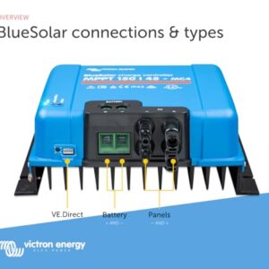 Victron Energy BlueSolar MPPT MC4 150V 45 amp 12/24/36/48-Volt Solar Charge Controller