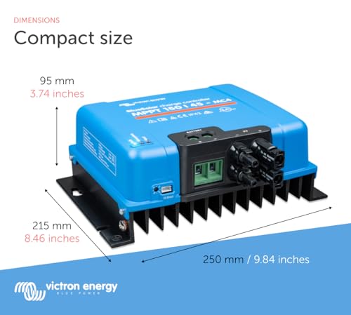 Victron Energy BlueSolar MPPT MC4 150V 45 amp 12/24/36/48-Volt Solar Charge Controller