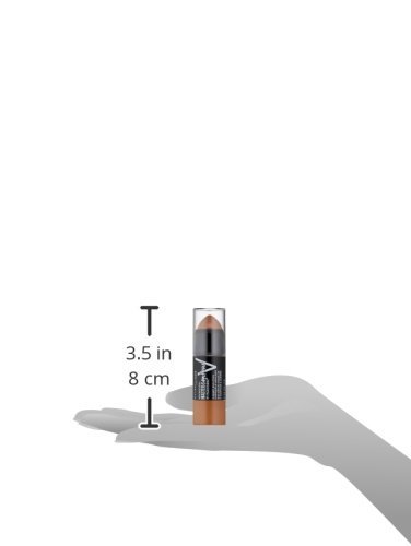 Maybelline New York Makeup Facestudio Master Contour V-Shape Duo Stick, Medium Shade Contour Stick, 0.24 oz