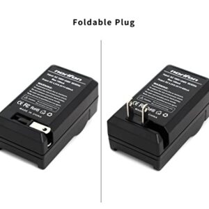 NB-6L Wall Charger for PowerShot SX530 HS, SX610 HS, SX710 HS, SD1200 is, SD1300 is, S120 IXY 10S IXY 30S and More with Foldable Plug