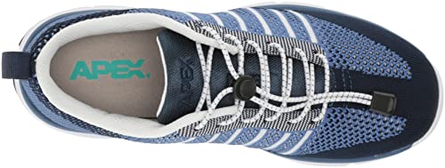 Apex Women's A7100W Running Shoe, Navy, 7.5