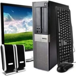 Dell OptiPlex 960 SFF Desktop Core 2 Duo 2.9GHz Processor 4GB Ram 320GB Hard Drive Windows 10 Home 19in Monitor (Brands may vary), Keyboard, Mouse, Speakers, WiFi Adapter Computer Package
