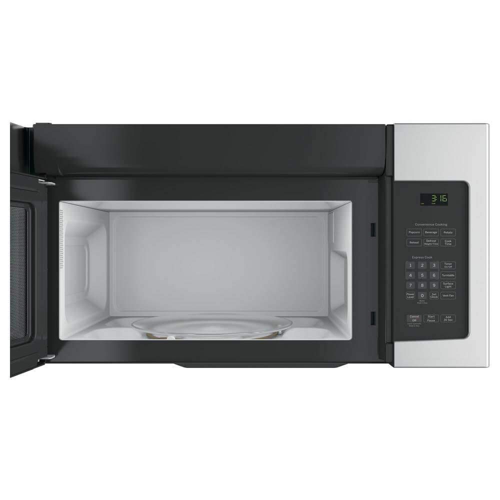 GE JNM3163RJSS 30" Over-the-Range Microwave with 1.6 cu. ft. Capacity, in Stainless Steel