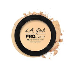 l.a. girl pro face powder nude beige, lax-gpp605, 0.25 ounce